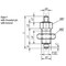 Kipp Indexing Plungers threaded pin, Style F, metric K0341.2410 - alternate 2